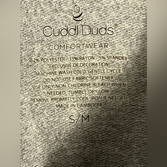 Cuddl Duds Hoodie Poncho Comfortwear Gray Pocket Hi-Low EXTRA OVERSIZED … - Picture 3 of 3